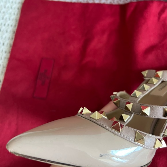 NUDE PATENT ROCKSTUD CAGED PUMP 100MM SIZE 7.5 - Picture 10 of 13